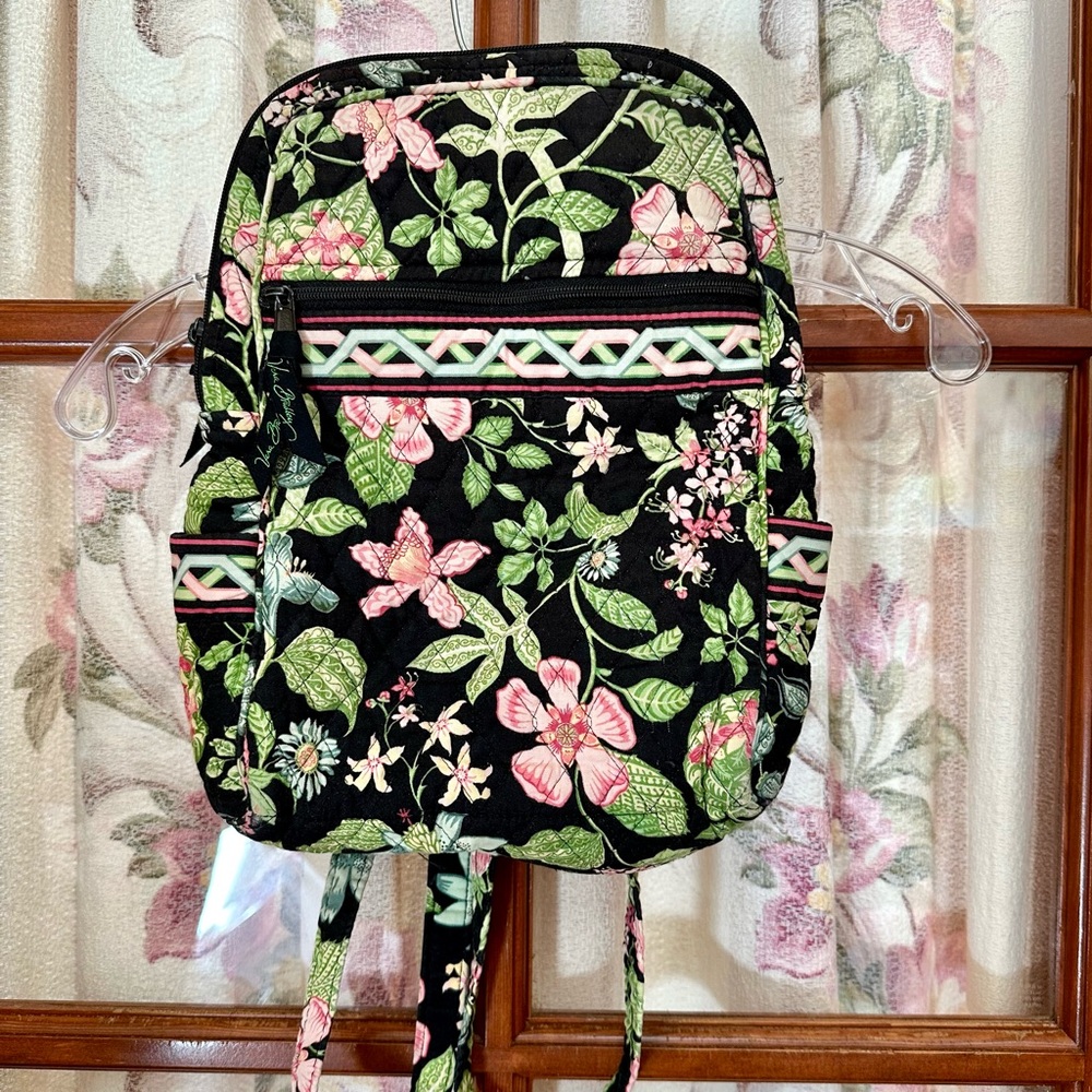 Vera Bradley Mini Backpack - botanical floral print